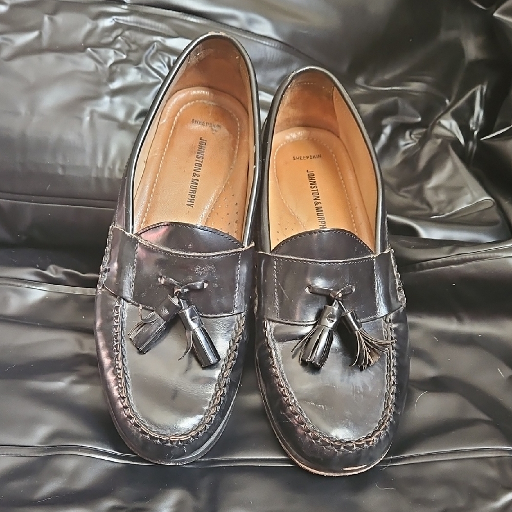 Johnston Murphy Loafer Dress Shoes Mens Size 9.5